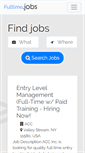 Mobile Screenshot of fulltime.jobs